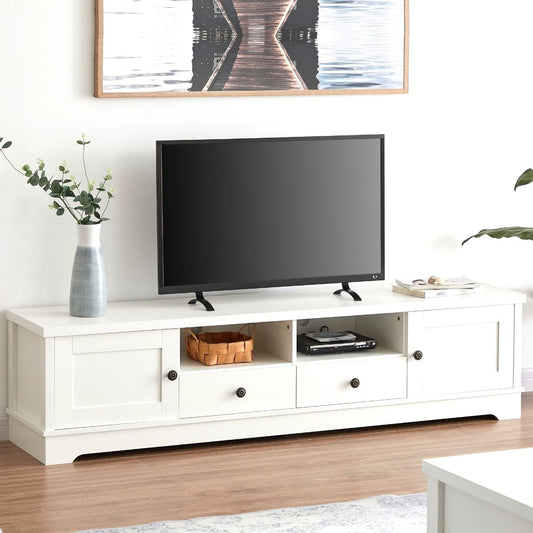 Coastal Hamptons 180cm TV Cabinet Entertainment Unit Stand Storage