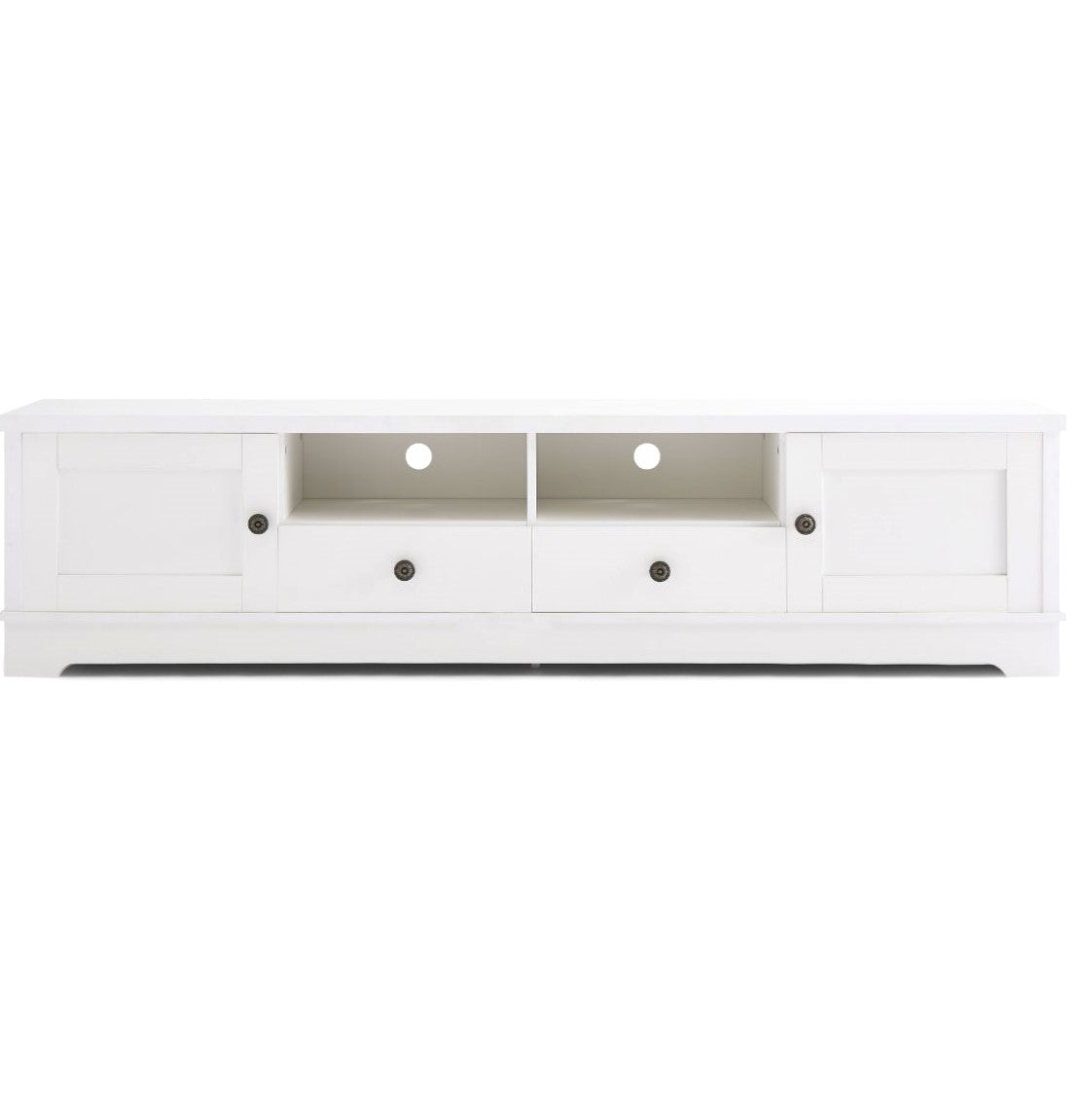 Coastal Hamptons 180cm TV Cabinet Entertainment Unit Stand Storage