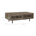 Load image into Gallery viewer, Nathan Mid-century Modern Dark Coffee Table with Storage
