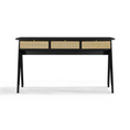 Load image into Gallery viewer, Lara Rattan Desk Console Table
