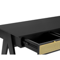 Load image into Gallery viewer, Lara Rattan Desk Console Table
