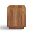 Load image into Gallery viewer, Nola Japandi Style Bedside Table in Walnut
