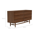 Load image into Gallery viewer, Pierre Walnut Chest of Drawers
