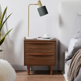 Load image into Gallery viewer, Pierre Walnut Bedside Table
