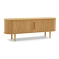 Load image into Gallery viewer, Kate Column TV Stand in Natural 160cm
