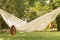 Load image into Gallery viewer, Outdoor undercover Mayan Legacy Nylon Mexican Hammock in Marble colour
