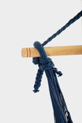 Load image into Gallery viewer, Deluxe Extra Large Mexican Hammock Chair in Outdoor Cotton Colour Blue
