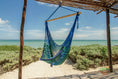 Load image into Gallery viewer, Mayan Legacy Extra Large Outdoor Cotton Mexican Hammock Chair in Caribe Colour
