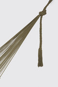Load image into Gallery viewer, Outdoor undercover cotton Mayan Legacy hammock with hand crocheted tassels King Size Cedar

