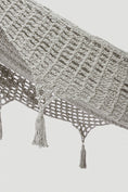 Load image into Gallery viewer, Outdoor undercover cotton Mayan Legacy hammock with hand crocheted tassels King Size Dream Sands
