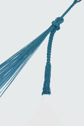 Load image into Gallery viewer, Outdoor undercover cotton Mayan Legacy hammock with hand crocheted tassels Queen Size Bondi
