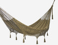 Load image into Gallery viewer, Outdoor undercover cotton Mayan Legacy hammock with hand crocheted tassels Queen Size Cedar
