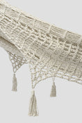 Load image into Gallery viewer, Outdoor undercover cotton Mayan Legacy hammock with hand crocheted tassels Queen Size Marble Colour
