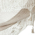 Load image into Gallery viewer, Outdoor undercover cotton Mayan Legacy hammock with hand crocheted tassels Queen Size Marble Colour
