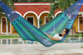 Load image into Gallery viewer, Outdoor undercover cotton Mayan Legacy hammock Family size Caribe
