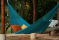 Load image into Gallery viewer, Outdoor undercover cotton Mayan Legacy hammock King size Bondi
