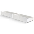 Load image into Gallery viewer, Artiss 2x Bed Frame Storage Drawers Trundle White
