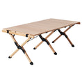 Load image into Gallery viewer, Gardeon Outdoor Furniture Wooden Egg Roll Picnic Table Camping Desk 120CM
