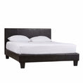 Load image into Gallery viewer, Mondeo PU Leather Double Black Bed
