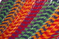 Load image into Gallery viewer, Mayan Legacy Queen Size Outdoor Cotton Mexican Resort Hammock With Fringe in Mexicana Colour
