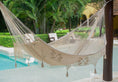Load image into Gallery viewer, Outdoor undercover cotton Mayan Legacy hammock with hand crocheted tassels King Size Marble
